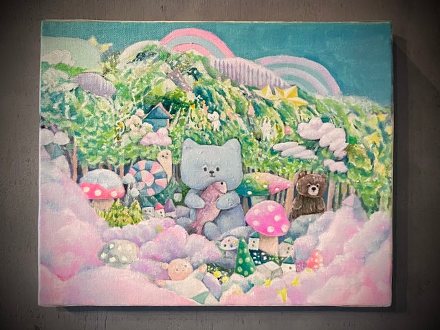 油絵 絵画 【Hydrangea】 油絵 絵画 【Hydrangea】