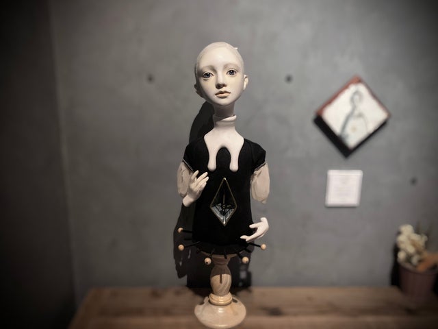 絵画、アクリル画、F10号、リトアニア、トラカイ城、佐原聖春 薔薇と月のアニバーサリー S.E | 鶴田一郎アートストア ICHIRO TSURUTA